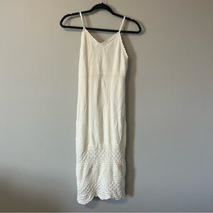 Crochet White Tanktop Dress
